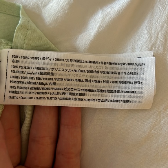 Abercrombie Polka Dot Dress - Green - Picture 8 of 8